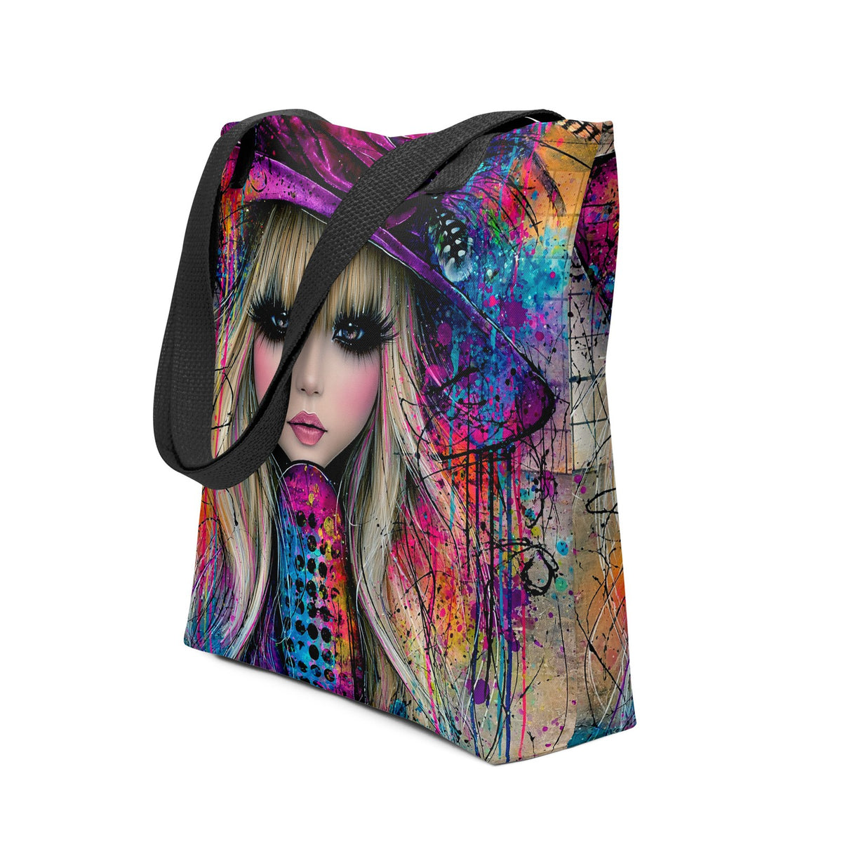 Colourful Yes You Know Her A Rock And Roll Ballerina Tote Bag